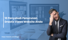 10 Penyebab Penurunan Drastis Views Website Anda