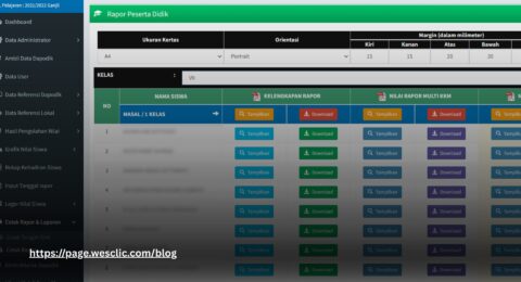 Sistem e-Raport dan Aplikasi Belajar Sekolah Terpadu